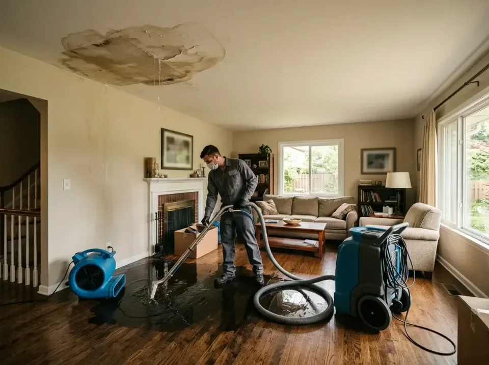 attic-pipe-burst-ceiling-drip-008 — frequently asked questions, Water Damage Restoration & Carpet Care in Plymouth, NC